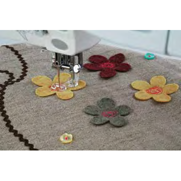 Frihåndsquiltefot - åpen (gruppe 3)