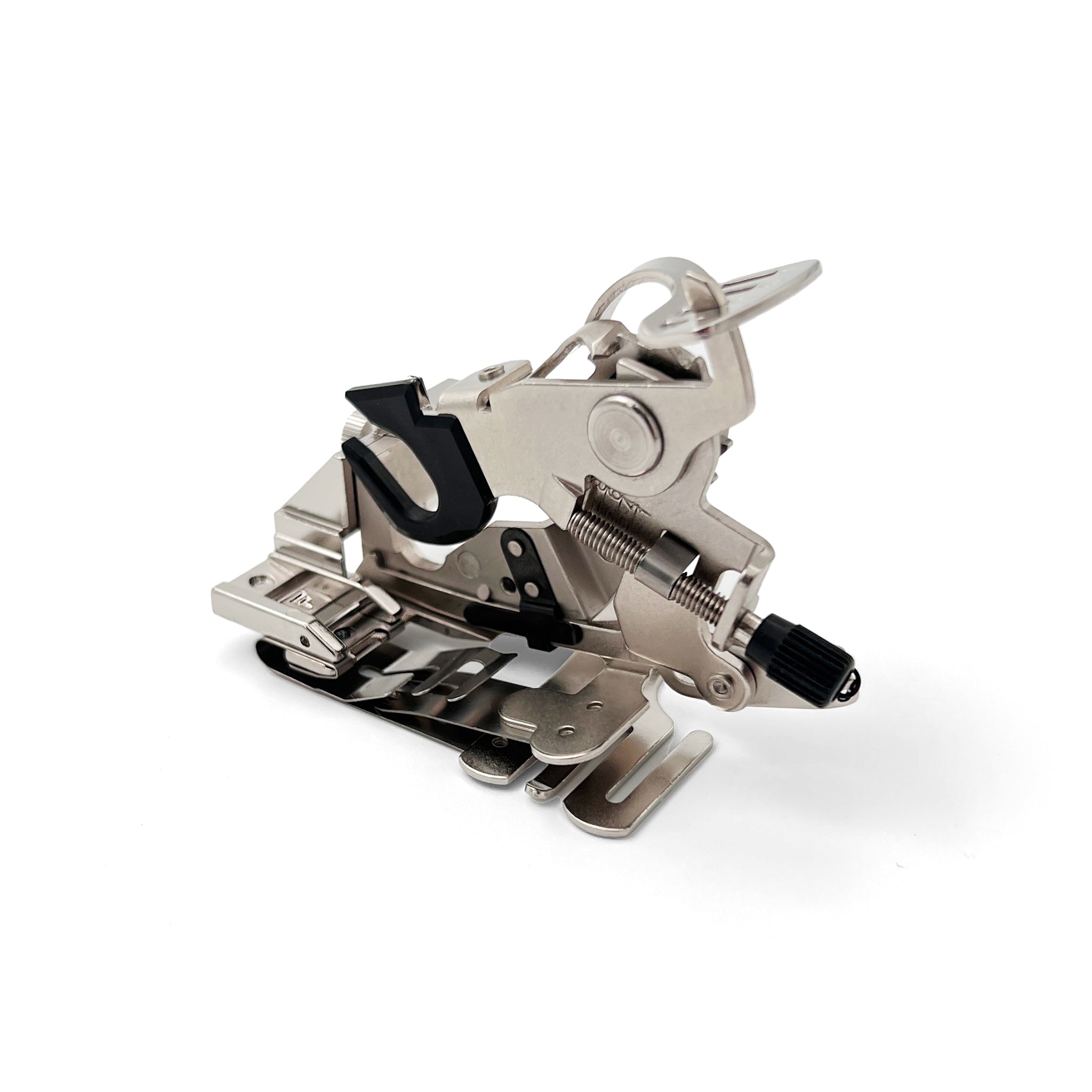 Ruffler snap on on a white background